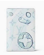 Carteira organizadora de bolso Louis Vuitton azul cristal frete rápido comprar usado  Enviando para Brazil