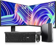 Computador desktop HP Intel i7-9th 64GB DDR4 2TB SSD 2TB HDD 24" LED Win 11 Pro comprar usado  Enviando para Brazil
