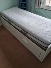 White ikea brimnes for sale  LONDON