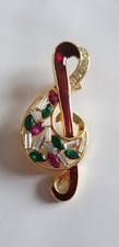 Broche dorée clé d'occasion  Sessenheim