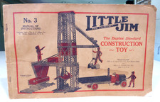 1929 Little Jim AC Gilbert brinquedo de construção manual conjunto de montagem original #3 comprar usado  Enviando para Brazil