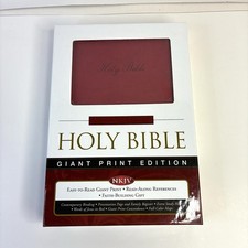 Holy Bible NKJV Giant Print Edition Ruby Leathersoft Thomas Nelson CLEAN, usado comprar usado Holy Bible NKJV Giant Print Edition Ruby Leathersoft Thomas Nelson CLEAN, usado comprar usado  Enviando para Brazil