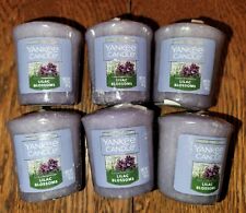 **SEIS (6)** Velas votivas Yankee Candle LILÁS FLORES 1,75 oz. cada , usado comprar usado  Enviando para Brazil