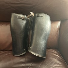 Vintage leather gaiters for sale  GRANGE-OVER-SANDS