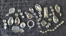 antique chandelier crystals for sale  Sarasota