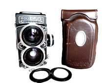 Rolleiflex grandangolare rolle usato  Milano