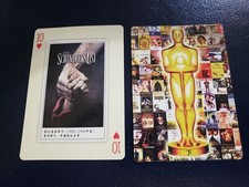 Lista de Schindler Liam Neeson Ben Kingsley Oscar clássico cartão de baralho comprar usado  Enviando para Brazil