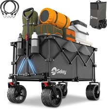 Folding festival trolley for sale  SALFORD