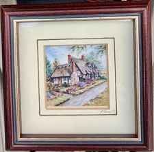 Framed art watercolor for sale  Virginia Beach
