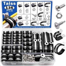 136pcs cable clamps for sale  Plano