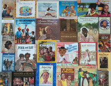 Mixed lot /26 African American BOY GIRL Kid Young Adult books Black History Ethn comprar usado  Enviando para Brazil