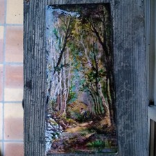 émail limoges bois d'occasion  Sartrouville