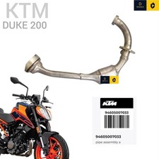 Coletor de tubo de escape 2021-24 KTM Duke 200 fabricante de equipamento original 94605007033 ORIGINAL comprar usado  Enviando para Brazil