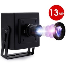 ELP 13MP IMX214 HD sem distorção mini câmera webcam USB para laptop computador PC comprar usado  Enviando para Brazil