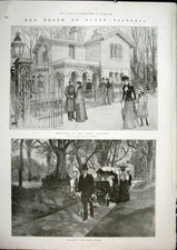 Old antique print for sale  UK