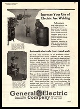 1922 General Electric Semiautomático Arco Soldador Fotos de Chumbo Impressão Vintage Anúncio comprar usado  Enviando para Brazil