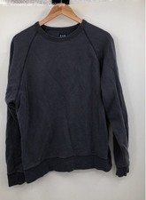 Moletom GAP azul marinho raglan pulôver gola redonda 100% algodão - Tamanho M comprar usado  Enviando para Brazil