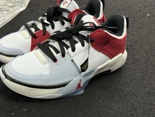 Tênis de basquete Nike Jordan One Take 5 masculino branco/multicolorido, tamanho 8 EUA comprar usado  Enviando para Brazil