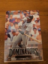 1992 Donruss Dominators B. Cobertura média Barry Bonds SF GIANTS # 7180/10000 comprar usado  Enviando para Brazil