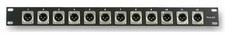 PULSE - Panel de rack de 1U con 12 enchufes de panel XLR segunda mano  Embacar hacia Mexico