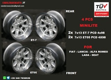 Cerchi 4x98 minilite usato  Musile di Piave