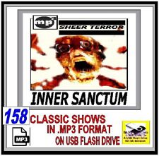 INNER SANCTUM 158 Select Oldtime Radio Shows OTR MP3 On USB Flash Drive, usado comprar usado  Enviando para Brazil