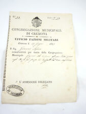 Cremona risorgimento 1859 usato  Cremona