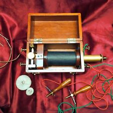 Antiga máquina de eletroterapia médica dispositivo de choque bronze Estocolmo charlatão Suécia comprar usado  Enviando para Brazil
