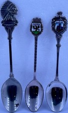 Silver spoons souvenir for sale  DUNDEE