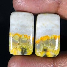 Paire coussins cabochon d'occasion  Expédié en France
