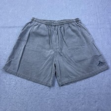 Usado, Shorts masculinos tingidos Cratera Havaiana Cratera XXL cinza lavagem cordão 6" elástico comprar usado  Enviando para Brazil