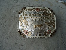 Belt buckle champion for sale  Gueydan