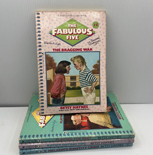 The Fabulous Five Book Bundle 5 10 12 15 Betsy Haynes anos 90 série adolescente brochura comprar usado  Enviando para Brazil