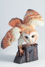 Usado, Estatueta de porcelana fina artesanal vintage 1989 Lenox Owls of America coruja celeiro comprar usado  Enviando para Brazil