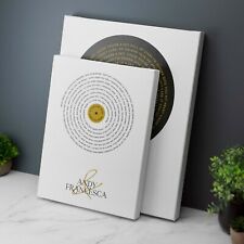 Personalizadas Letras de música Disco De Vinil Canvas Wall Art Lp impressão profunda Quadro Canvas comprar usado  Enviando para Brazil