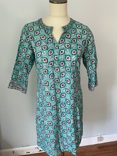 Anokhi turquoise leaf for sale  Burlington