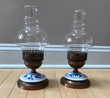 Pair vintage delft for sale  Merchantville