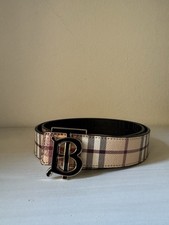 Cintura burberry reversibile usato  Treviso Bresciano