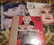 Madonna - True Blue/Who's That Girl/You Can Dance - 3 LP Vinyls (1986-87) SIRE comprar usado  Enviando para Brazil