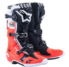 Botas de motocicleta Alpinestar Angel 21 BLK/RedFluo/WHT/TAM 12 3410-2565 comprar usado  Enviando para Brazil