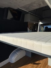 Colchão de espuma de memória personalizado com capa campervan/caravana/barco/camper, usado comprar usado  Enviando para Brazil