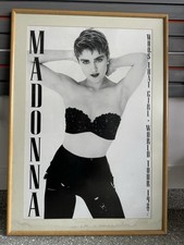 Usado, Pôster '97 Madonna Who's That Girl. Sem moldura. Veja fotos. comprar usado  Enviando para Brazil