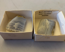 Pair blue lace for sale  ST. ALBANS