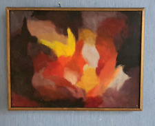 Paire tableaux abstraction d'occasion  Clermont-Ferrand-