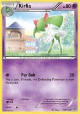 Carta pokemon kirlia usato  Follonica
