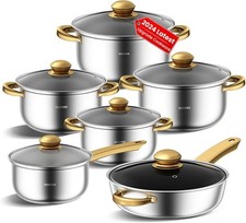 Pots pans set for sale  SALFORD