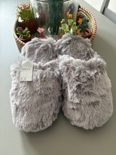 girls fluffy slippers for sale  STOWMARKET