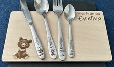 Kinderbesteck gravur waldtiere gebraucht kaufen  Voerde (Niederrhein)