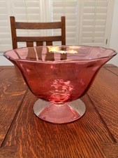 Lenox cranberry crystal for sale  Upland