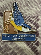 Nuthatch pin badge for sale  ST. ALBANS